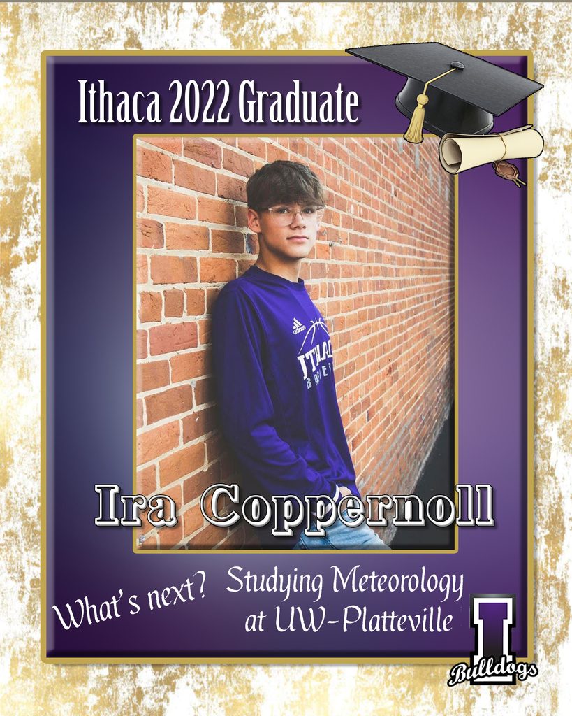 Ira Coppernoll, Ithaca High School Class of 2022