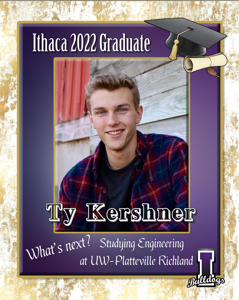 Ty Kershner, Ithaca High School Class of 2022