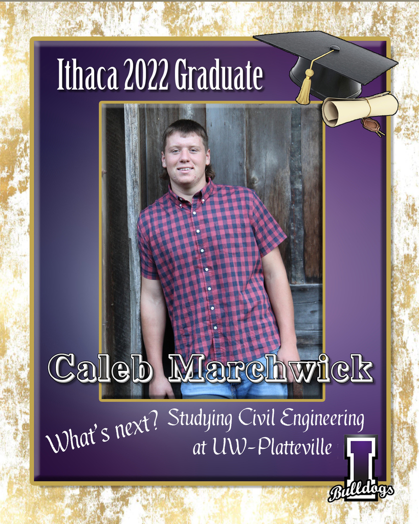 Caleb Marchwick, Ithaca High School Class of 2022
