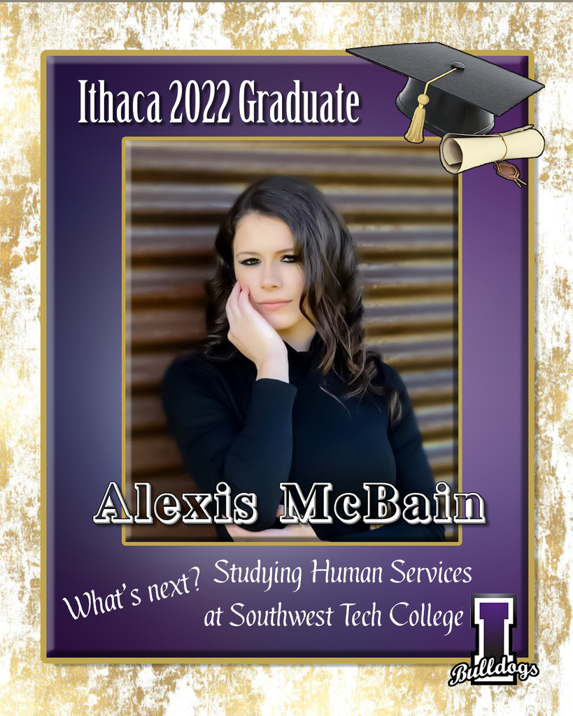 Alexis McBain, Ithaca High School Class of 2022
