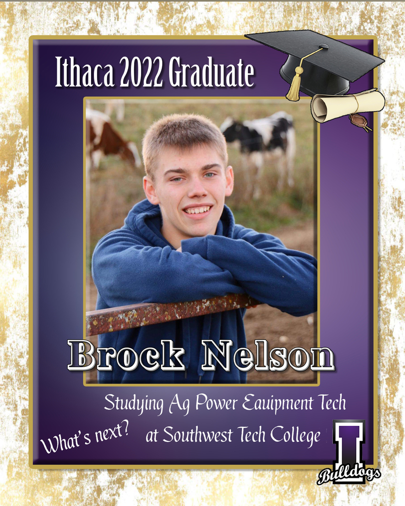 Brock Nelson, Ithaca High School Class of 2022