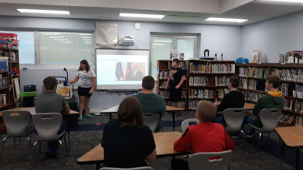 Citizenship presentation by 5th graders