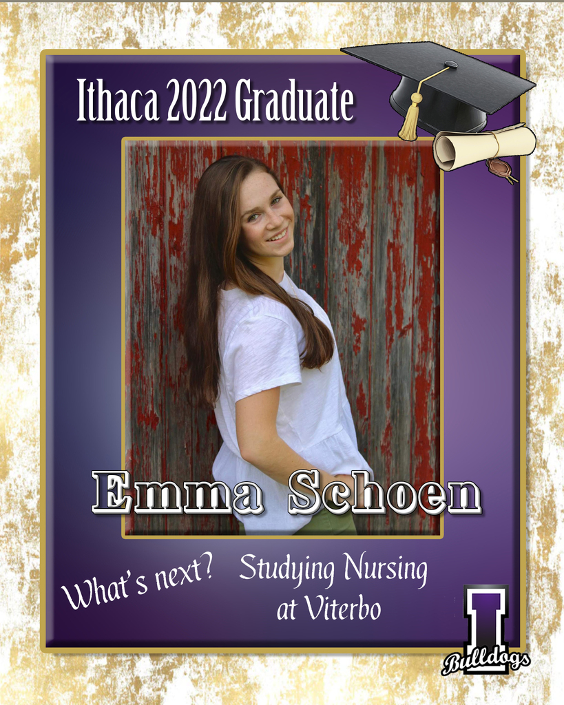 Emma Schoen, Ithaca High School Class of 2022