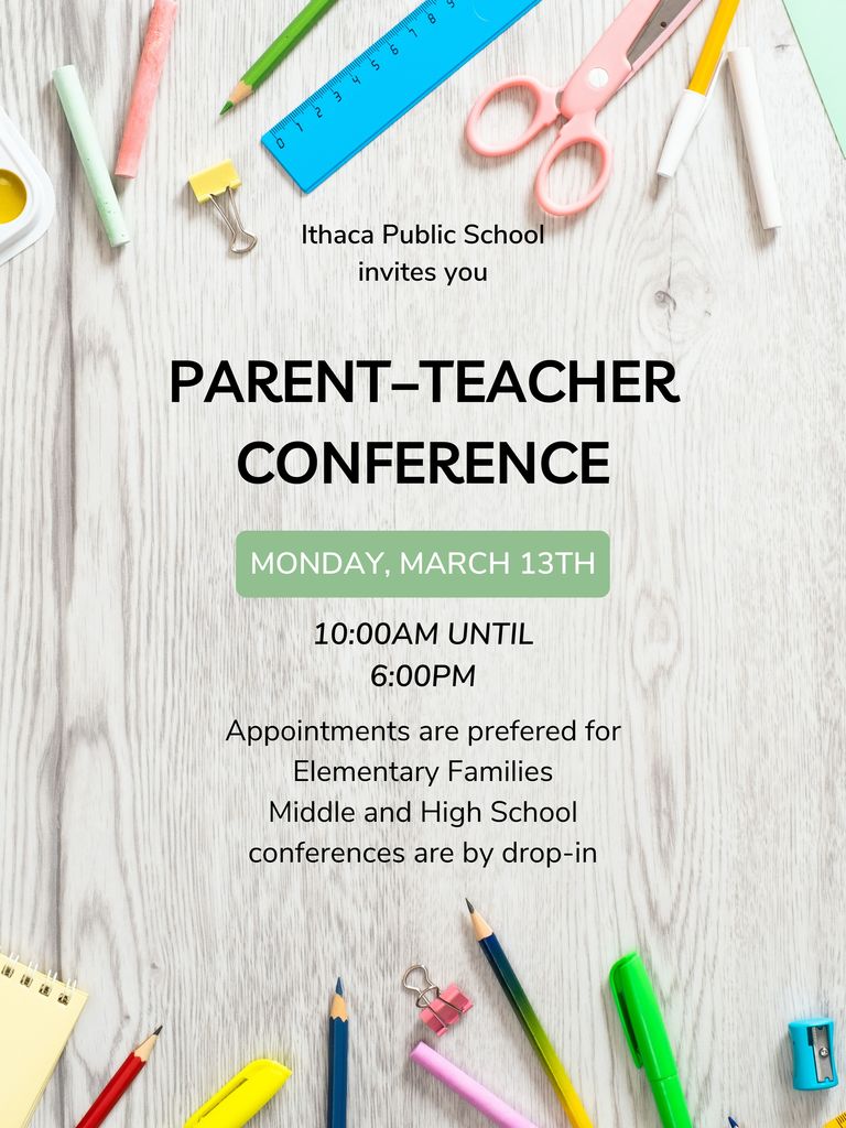 Parent-Teacher Conferences Spring 2023
