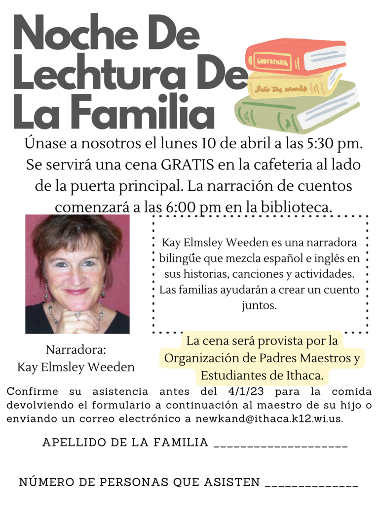Noche de lechtura de la familia