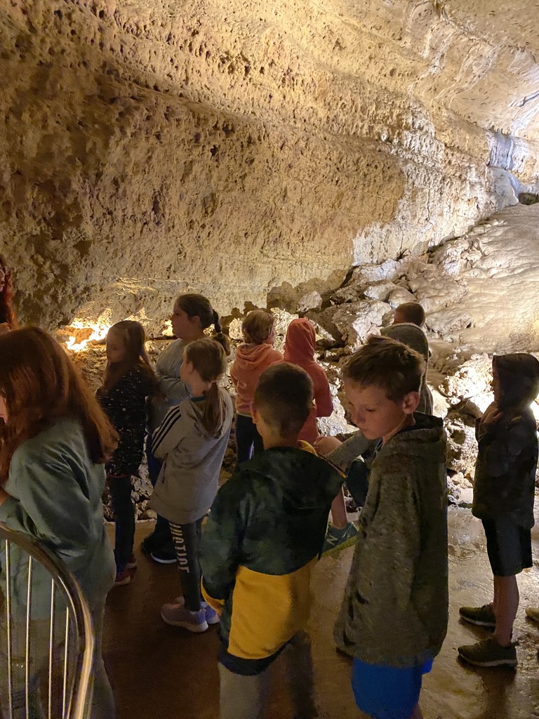 3rd Grade trip to Cave of the Mounds